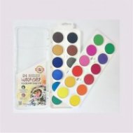 Комплект водни бои 30 мм., 24 цвята /бяла кутия/ 17200300000