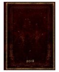 Paperblanks 2018 Black Moroccan Diary Horizontal, Ultra, Lined/ 42709