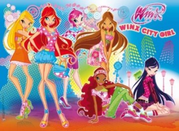 Пъзел Super Color 60 ч.: Winx 267927