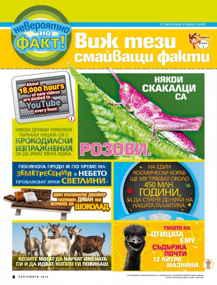 National Geographic KIDS България 8/2016
