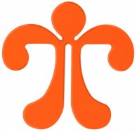 Малък държач за книги - Orange
