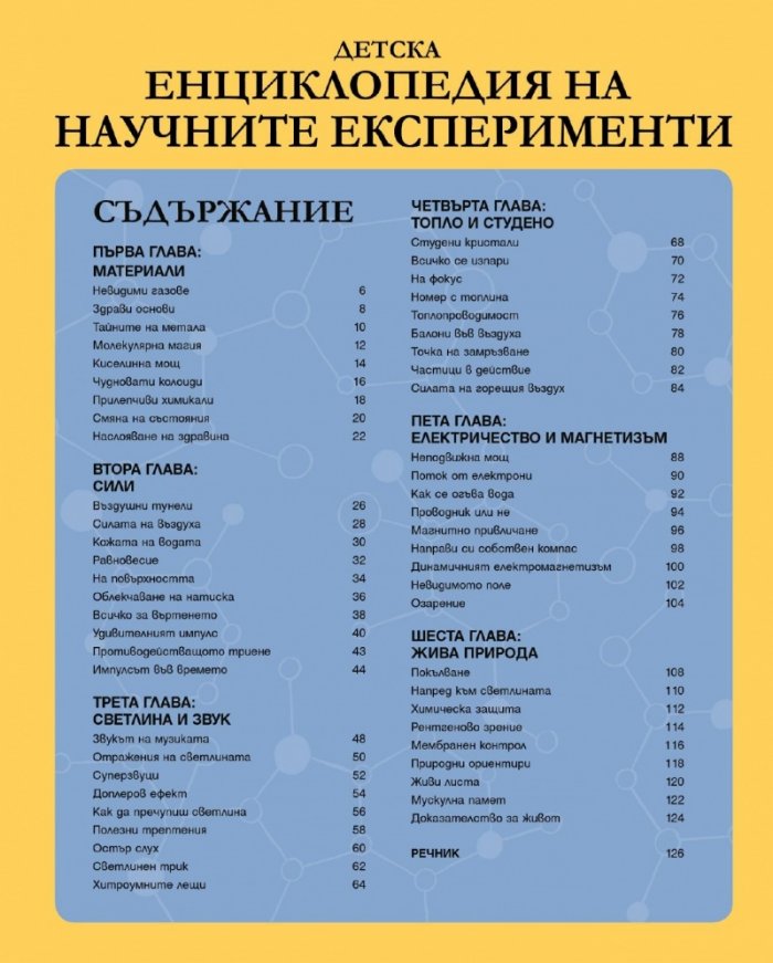 Детска енциклопедия на Научните експерименти