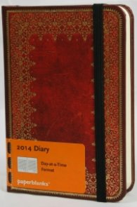 Бележник Paperblanks Diary 2014 Foiled Mini, Lined/ 3517