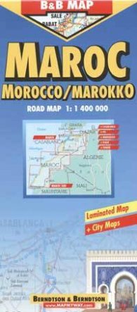 Marocco/ 1: 1400 000+ City Maps
