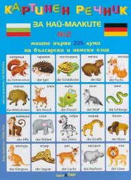 Картинен речник за най-малките №2. Моите първи 225 думи на български и немски език +CD