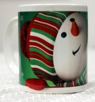 Коледна чаша "Снежен човек"
