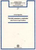 Vizi del consenso e contratto nella Western Legal Tradition