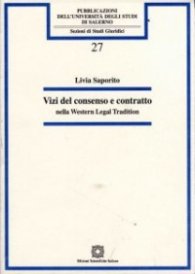 Vizi del consenso e contratto nella Western Legal Tradition