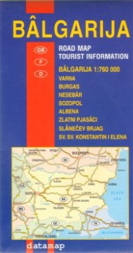 Пътна карта на България на турски език