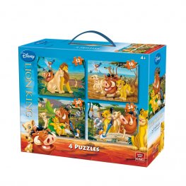 Пъзел 4 в 1 Lion King 05137