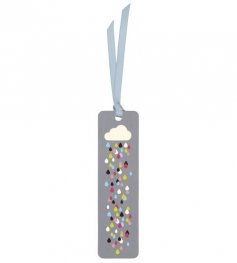 Метален разделител с връзка - Цветни капки