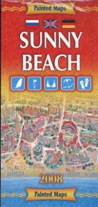 Карта Sunny Beach/ Painted Maps