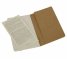 Бележник Moleskine Square Cahier Journal Kraft Pocket: Set of 3 Square Journals [4932]