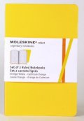 Бележник Moleskine Ruled Volant Notebook Pocket Golden Yellow: Set of 2 [7832]