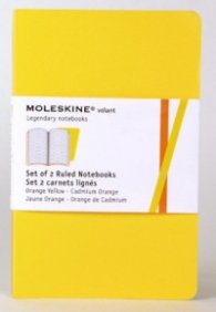 Бележник Moleskine Ruled Volant Notebook Pocket Golden Yellow: Set of 2 [7832]