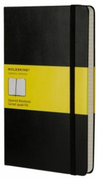 Бележник Moleskine Squared Notebook Large Black [Hardcover] [1139]