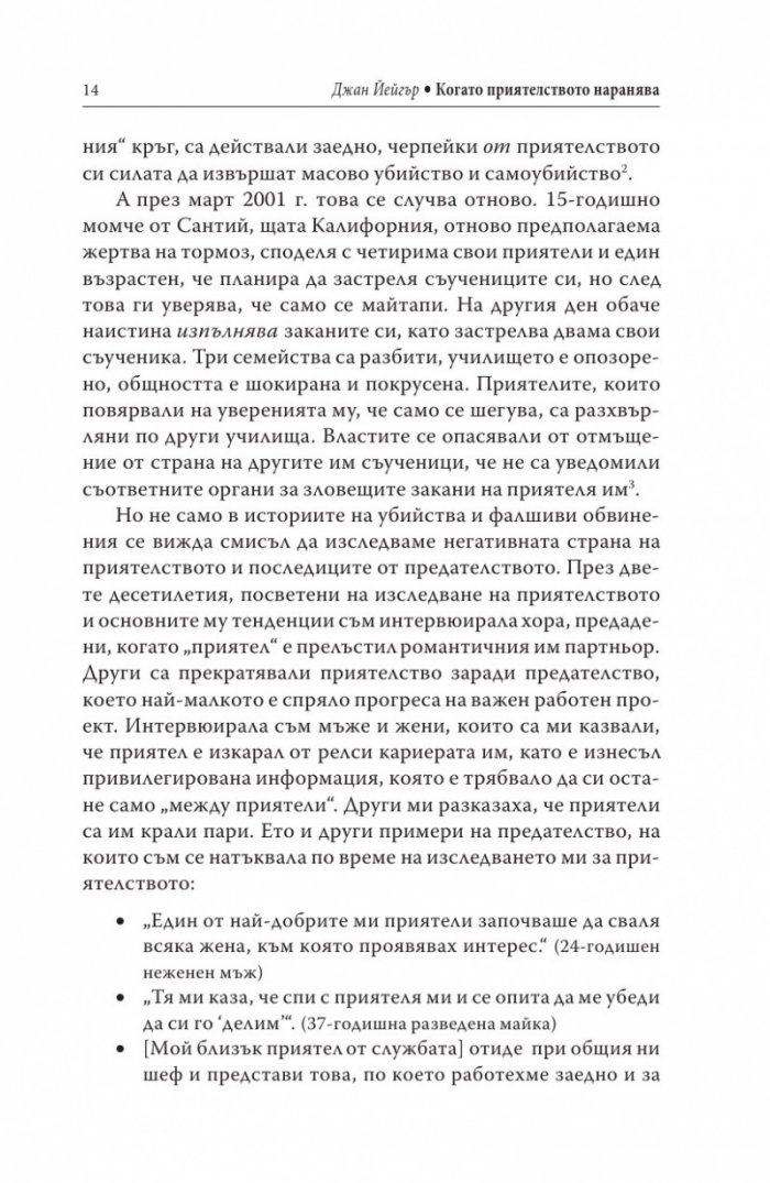 Когато приятелството наранява