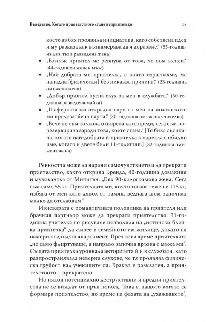 Когато приятелството наранява