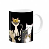 Чаша - Намръщени котки CARTES D'ART