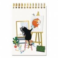 Скицник А5 - Коте CARTES D'ART