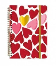 Тетрадка със спирала - Сърца CARTES D'ART