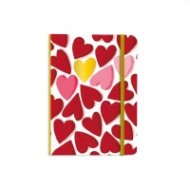Бележник - Сърца CARTES D'ART