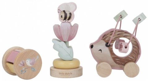 Подаръчна Кутия с Дървени Играчки за Бебе Fairy Garden LD7356