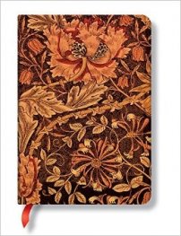 Бележник Paperblanks Morris Honeysuckle Midi, Lined/ 6212