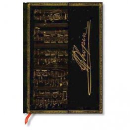 Бележник Paperblanks Embellished Manuscripts Mini Wrap, Lined/ 0210