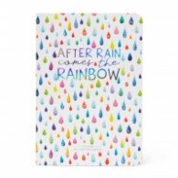Бележник с редове - A6 Дъжд Legami