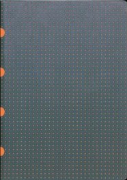 Бележник Paper- Oh Grey on Orange, A4, Unlined/ 0489