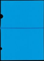 Бележник Paper- Oh Bright Blue, B7, Lined/ 1585