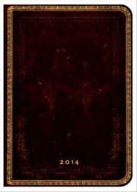 Бележник Paperblanks Diary 2014 Black Moroccan/ 4422