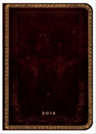 Бележник Paperblanks Diary 2014 Black Moroccan/ 4422