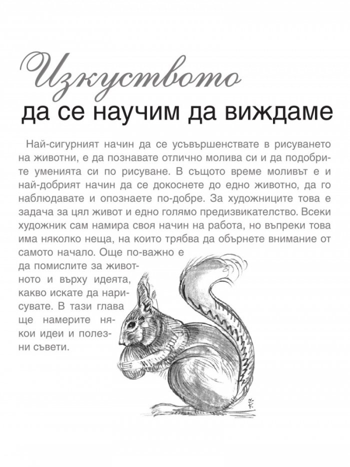 Изкуството да рисуваш животни