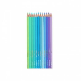 Комплект от 12 молива за оцветяване - океан Legami