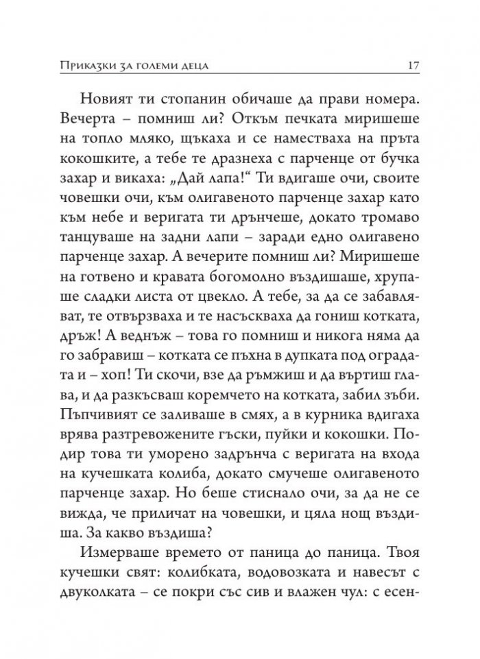 Приказки за големи деца. Разкази, размисли, фрагменти
