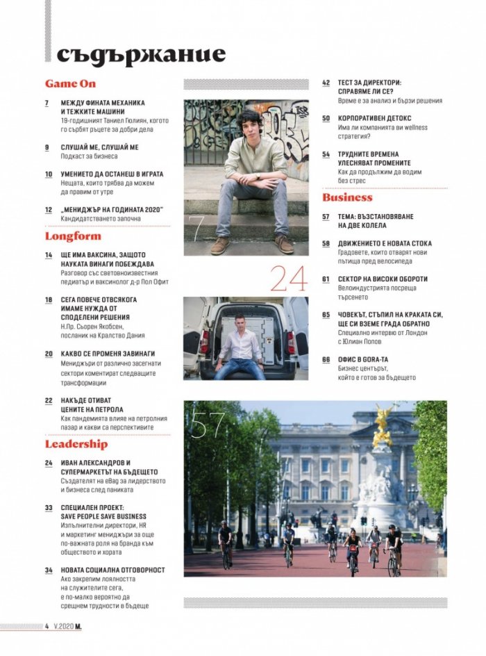 Мениджър 05/2020