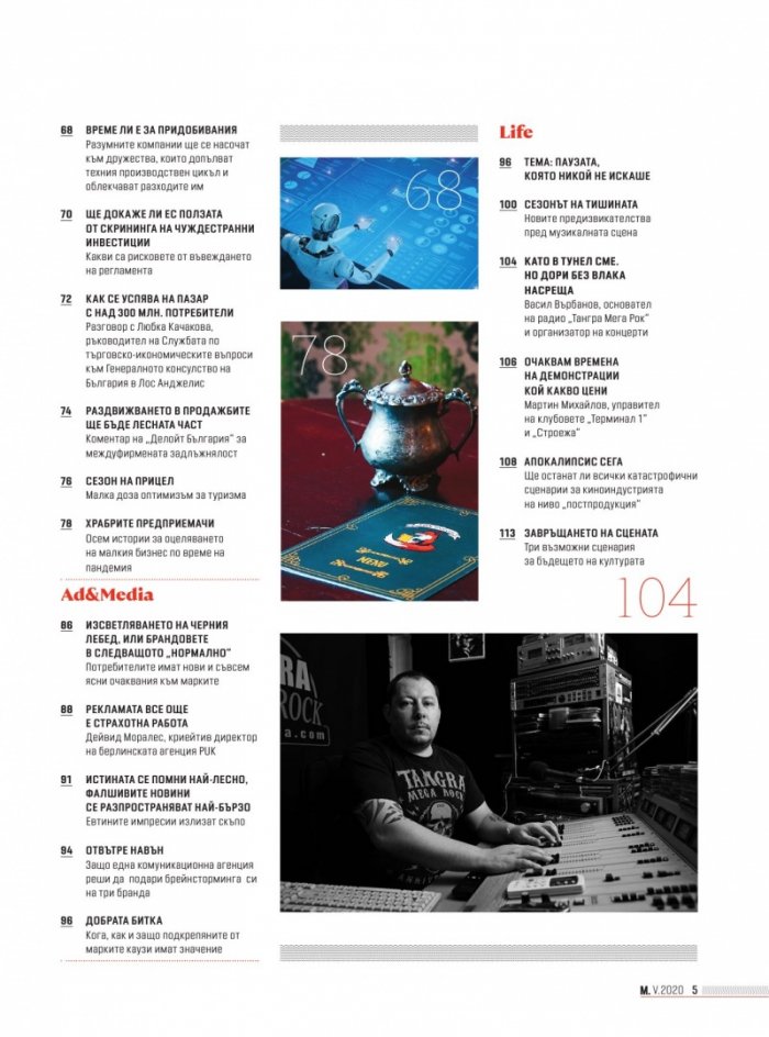 Мениджър 05/2020