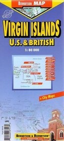 Virgin Islands U.S.& British/ 1: 80 000+ City Maps