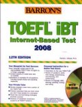 Barron's TOEFL IBT Internet-based test 2008 12th edition + CD ROM