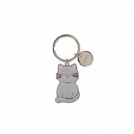 Емайлиран ключодържател Legami - коте Legami