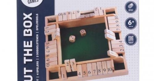 Shut the box - Настолна игра