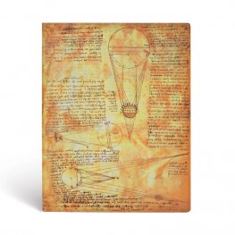 Бележник Paperblanks - Leonardo’s Sketches / Sun & Moonlight / Ultra / Lined /