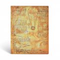 Бележник Paperblanks - Leonardo’s Sketches / Sun & Moonlight / Ultra / Lined /