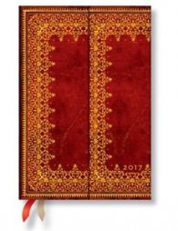Бележник Paperblanks Dayplanners 2017 Foiled, Mini/ 3387