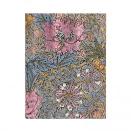 Бележник Paperblanks - Morris Pink Honeysuckle / Ultra / Lined