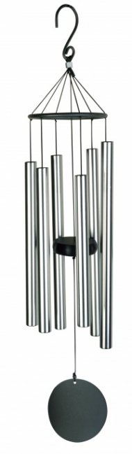 Вятърен звънец - Aureole Tunes, 80 см., сребристо