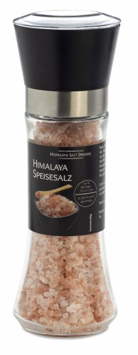 Мелничка с хималайски солни кристали - Стъклена, 180 g