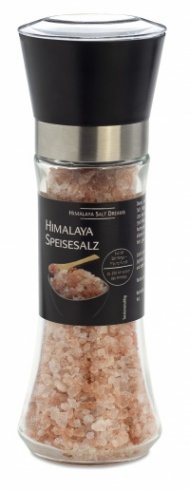 Мелничка с хималайски солни кристали - Стъклена, 180 g